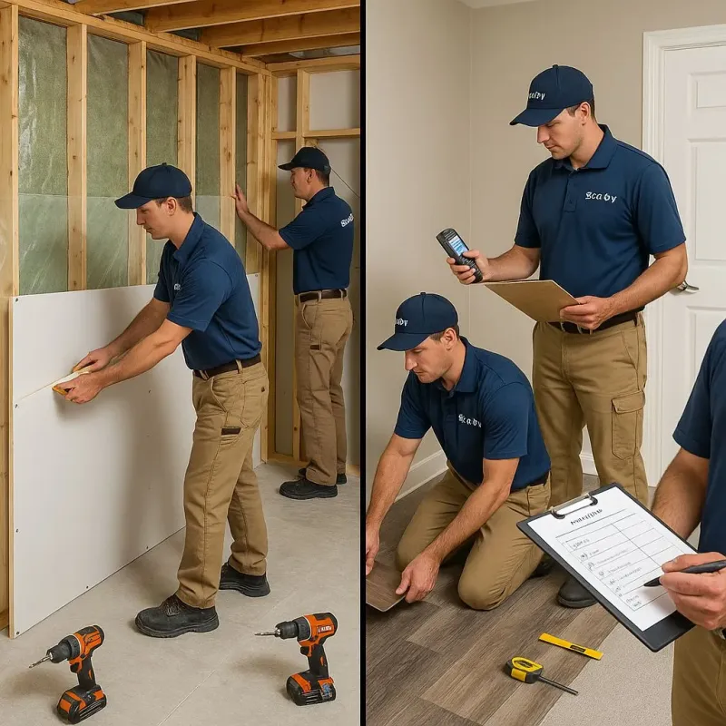Repairs and Reconstruction process in Brockton, MA